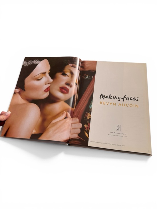 Kevyn Aucoin Making Faces Hard Cover Coffee Table Book First Edition - Picture 14 of 14